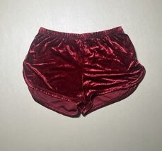 Heart Hips Shorts Women’s M Red Velvet Like - READ - $9.90