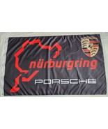 Porsche, Race Garage Cave Nubergring Flag Banner 3x5&#39; 911 GT3 Boxster Crest - $54.86 CAD