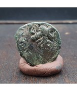 Ancient greek roman byzantine kushan coin green patina coin cn-7y - $525.49 MXN