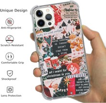 Trendy Christmas Case for iPhone 13 Pro 6.1 Aesthetic Winter - $12.86