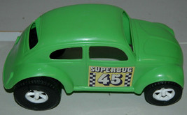 Vintage Green Plastic Super Bug #45 Bettle VW - £9.43 GBP