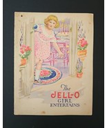 Antique 1915s The JELL-O Girl Entertains Recipe Story Book Art By Rose O... - $36.84