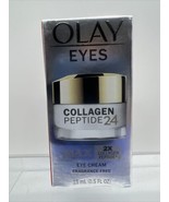Olay Regenerist Collagen Peptide 24 MAX Eye Creme Fragrance Free .5ozCOM... - $27.15 CAD