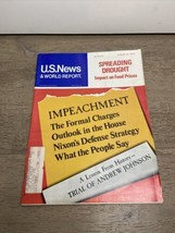 U.S. News &amp; World Report Magazine August 12 1974 Impeachment Charges Nixon - $18.00