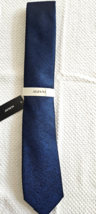 ALFANI Men&#39;s Tie Angelic Solid Navy NWT MSRP $55.00 - $14.80