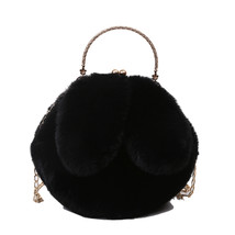 Cute Rabbit Shape Female Bag Fake Handbags Designer Women Handbag High Quality F - £22.29 GBP
