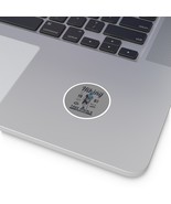 Customizable, Round, Scratch-Resistant Vinyl Stickers for Various Surfaces - £7.29 GBP+