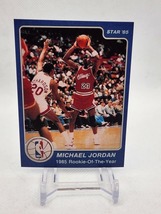 Michael Jordan Rookie Reprint 1985 Star Chicago Bulls Basketball Card - £7.11 GBP