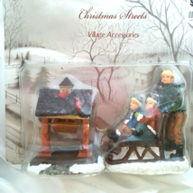 New in Package Christmas Streets Village Accessories Winter Sled Figurine 2004 - £12.56 GBP