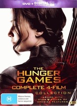 Hunger Games / Catching Fire / Mockingjay Pt 1 &amp; 2 DVD | 7 Discs | Region 4 - $32.12