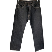 Vtg Levi Strauss 501XX S37303 L5155 Mens Jeans Button Fly 30&quot;x27.5 Cotton Dark - £31.18 GBP