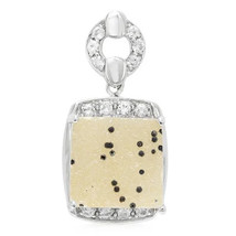 Jewelry of Venus fire  Pendant of ANAHATA (HEART CHAKRA) Glitter agate silver pe - £534.76 GBP