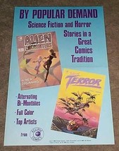 1985 Eclipse Comics Alien Encounters Tales of Terror comic book promo poster 1 - $25.22