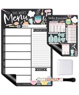 Doodle Magnetic Meal Planner | Weekly | Calendar &amp; Planners - $375.64 MXN