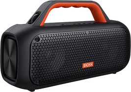 Bluetooth Speaker, Doss Extreme Boom Outdoor Speaker With Ipx6, Orange - £81.80 GBP