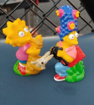 The Simpsons 1990 Lisa &amp; Marge Figures 3&quot; - £9.89 GBP