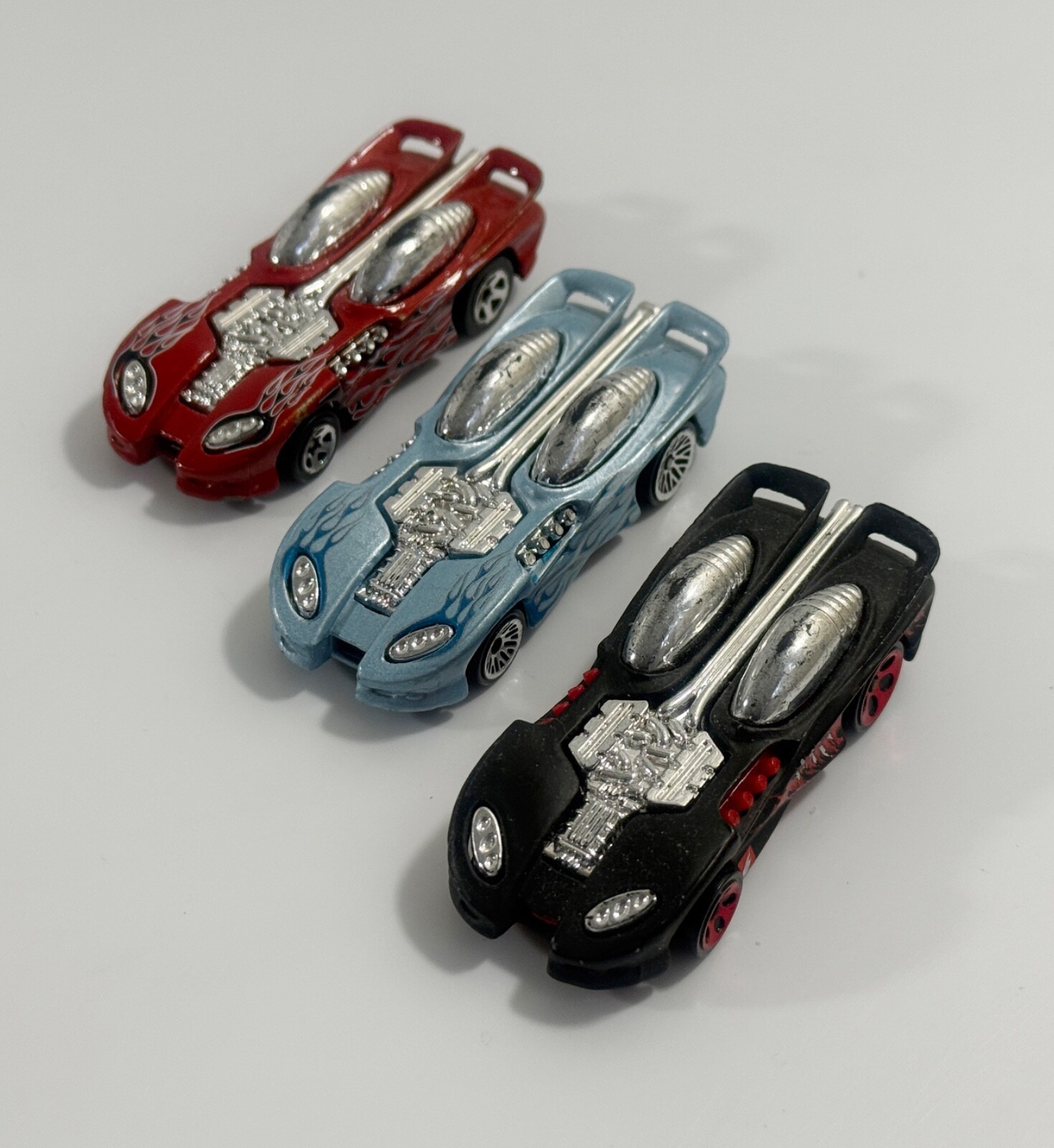 LOT OF 3 Hot Wheels Splittin Image II 1:64 Diecast Cars - $7.91