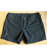 Arc&#39;teryx Shorts Women Creston 4.5 inch inseam Shorts Black Size 6 Bin I - $32.62