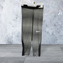 Nike Pro Leggings Womens Small Dri-Fit Athletic Pants Yoga Cropped 21” Inseam - £13.62 GBP