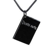 DEATH NOTE NECKLACE Black Book Pendant Anime Manga Cosplay Collectiible ... - $186.26 MXN