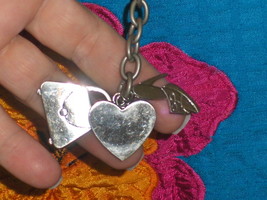 Nine West Purse Heart Shoe Keychain - $10.00