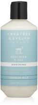 Crabtree &amp; Evelyn Goatmilk and Oat Soothing Shower Milk, 8.5 Fl Oz - £37.15 GBP