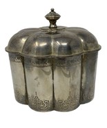 Vintage Godinger Silver Plate Trinket Box With Lid - $28.49