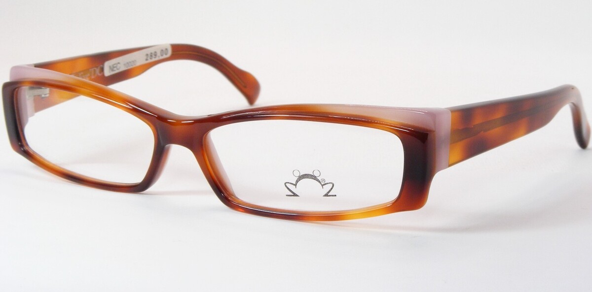 Eye&#39; Dc V 482 133 Schildplatt/Lila Einzigartig Selten Brille Eyedc 53-15... - $214.75