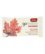           GoMacro Maple Sea Salt, Case,12 pack snack bar 2.3 oz, kosher,... - $53.99