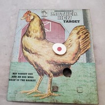 Vintage Knickerbocker Mother Hen Target Shooting Toy Game - $6.93