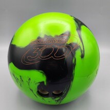 Columbia 300 WD C300 12 lb Bowling Ball Lime Green Black Swirl Drilled U... - $29.99