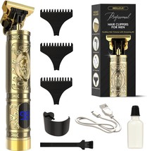 Professional Hair Trimmers, Men&#39;S T Liners Clippers, Men&#39;S T Trimmer, Vi... - £32.95 GBP