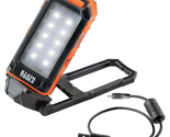 Klein Tools 56403 LED Light Rechargeable Flashlight Worklight Kickstand ... - $57.55