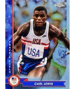 2024 Topps Chrome US Olympic Refractors #14 Carl Lewis - $18.23 MXN
