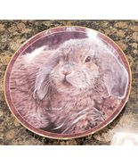 Vivi Crandall Bunny Tales “Fuzzball” Plate Bradford Exchange - £19.66 GBP