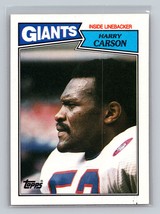 Harry Carson #25 1987 Topps New York Giants - £1.40 GBP