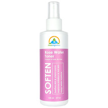 Rose Water Toner for Face &amp; Hair - Moroccan Rose Petal Water Hydrates and Freshe - £14.16 GBP
