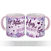 Mothers Hug : Gift Mug Floral Purple Cute Love - £12.43 GBP