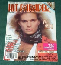 EDDIE VAN HALEN VINTAGE HIT PARADER MAGAZINE COVER PHOTO 1984 - $24.99