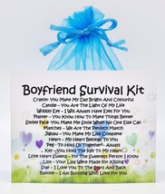 Boyfriend Survival Kit - Unique Valentine&#39;s Novelty Keepsake Gift  - £6.47 GBP
