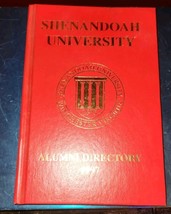 Shenandoah University 1997 Alumni Directory Book Red Cover Winchester Va - $299.48 MXN