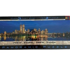 New York NY City Panoramic Puzzle 750 Piece New Sealed 3 Feet BGI BGS - £31.28 GBP