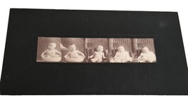 Vintage Photograph Unknown Baby Quintuplets - $13.86