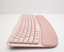 Logitech Wave Keys Wireless Ergonomic Keyboard Rose 920-012276 image 4