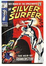 The Silver Surfer #7 1969-FRANKENSTEIN-JOHN Buscema Art - $129.01