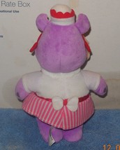 Disney Store Doc Mcstuffins 8&quot; Nurse Hallie Hippo Soft Doll Plush Toy Used - £11.53 GBP