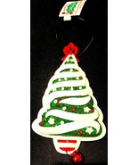 5&quot; Christmas Tree w/ Red Bell~Holly Adler/Kurt Adler~ Ornaments NEW Item... - £6.96 GBP