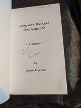 Living with the Late John Rogerson, SIGNED by Sherri Rogerson - £11.67 GBP