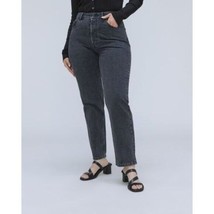 Everlane The Curvy ’90s Cheeky Jean Organic Cotton Washed Black Size 30 - £41.70 GBP