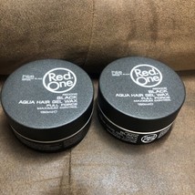 2 Pack RedOne Black Aqua Hair Gel Wax Full Force 150 ml (5 fl oz) - £10.08 GBP